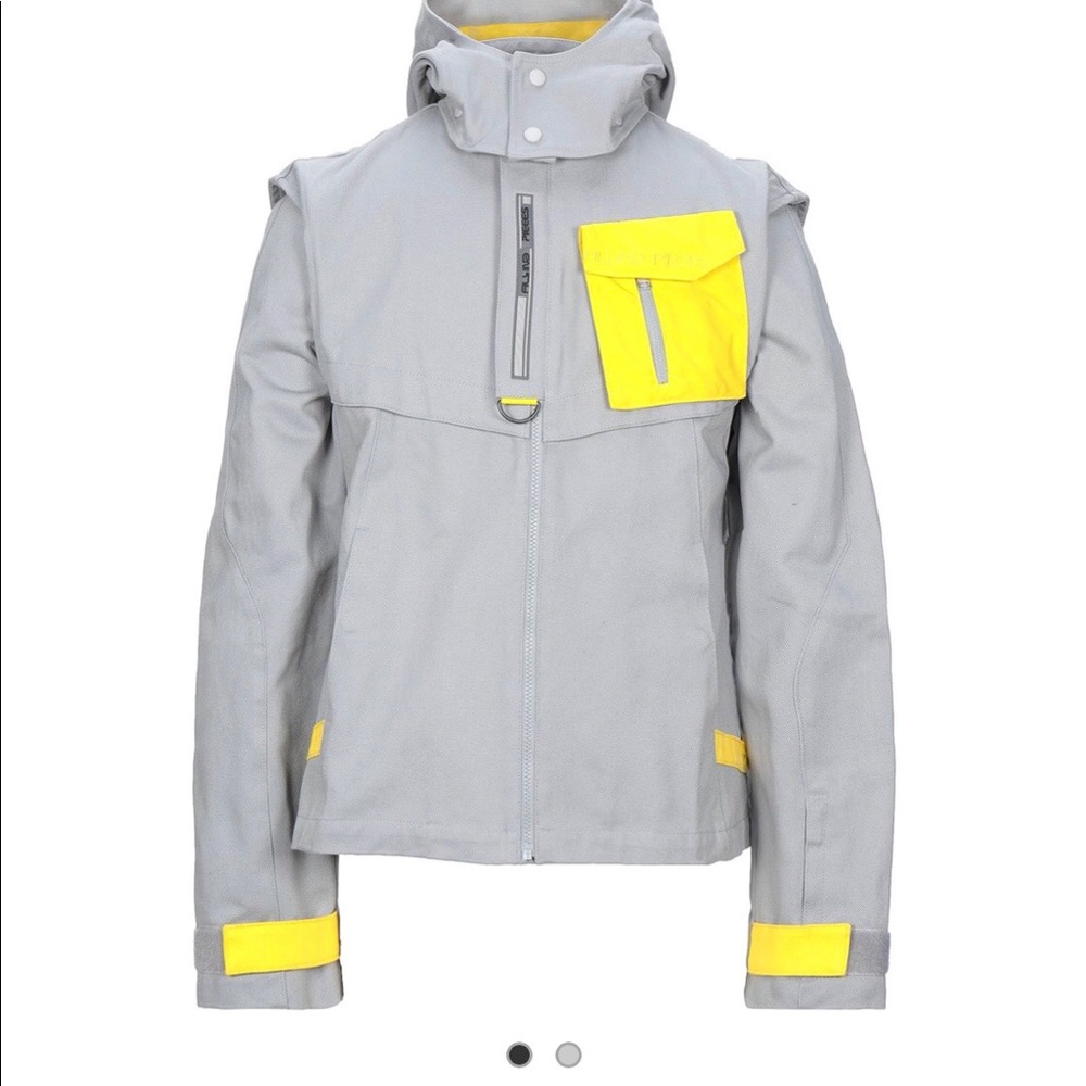 filling pieces men’s jacket grey Full Zip hoodie